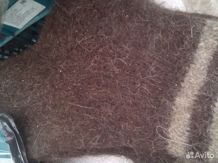 Пояс,наколенники из собачьей шерсти