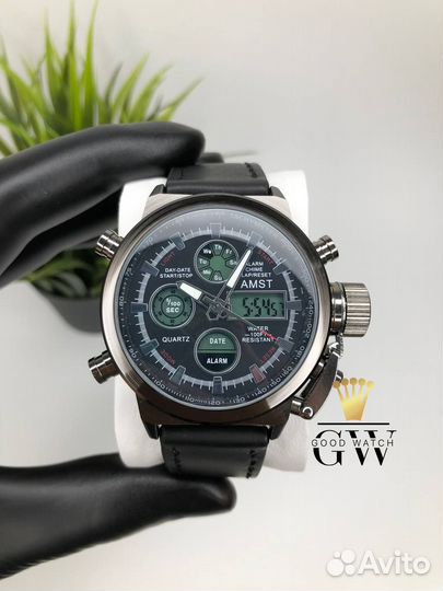 Часы мужские Amst армейские