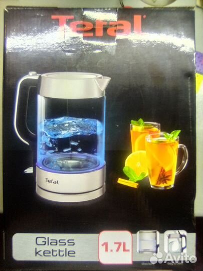 Чайник электрический новый tefal