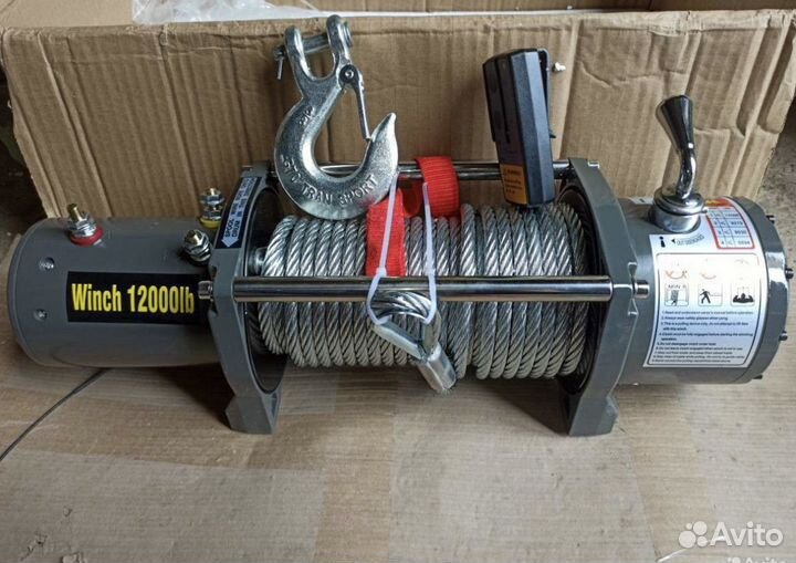 Лебедка электрическая Winch 12000(6т) Сталь