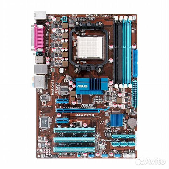 Б/У Материнская плата asus M4A77TD AM3