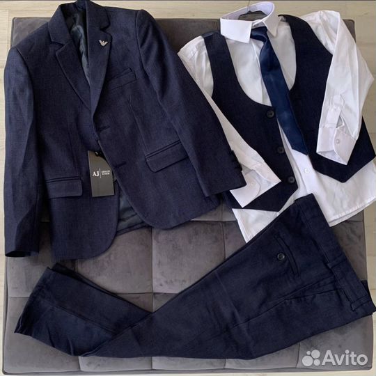 Школьный костюм для мальчика 128