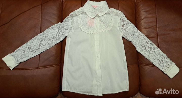 Блузка детская, школьная, новая