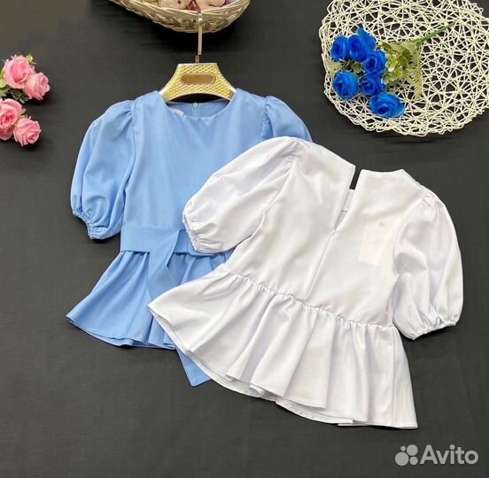 Блузка школьная для девочки