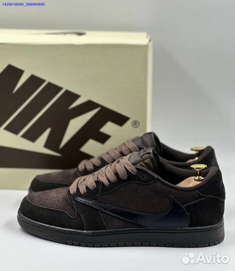 Nike Air Jordan 1 Low OG Velvet Brown (Арт.78116)