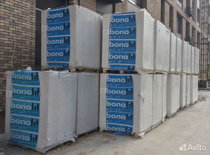 Пеноблок, газоблок (газобетон) Бонолит