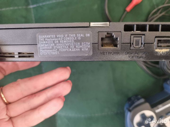 Sony playstation 2 PS2 + 2 игры