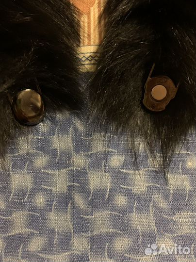 Шапка ушанка из чернобурки, двусторонняя