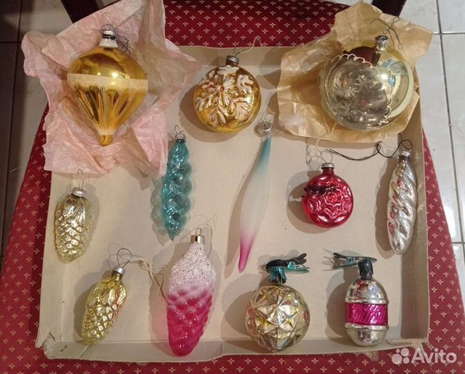 Елочные игрушки пр-во СССР и гдр