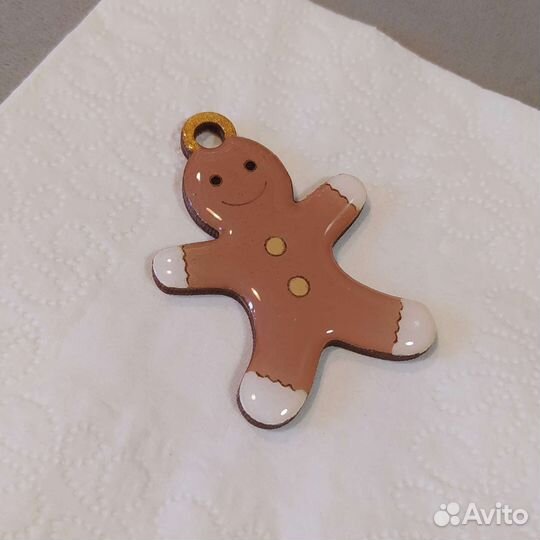 Новогодний набор игрушек из эпоксидки