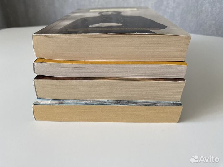 Книги издательство Азбука 4 шт. в мягкой обложке