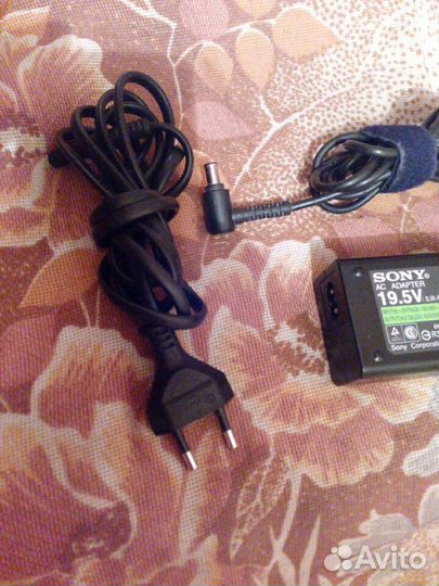 Блок питания (зу) Sony Vaio 19.5v/4.7a