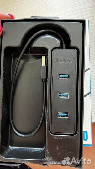 USB хаб orico W5PH4-U3V1-Bk