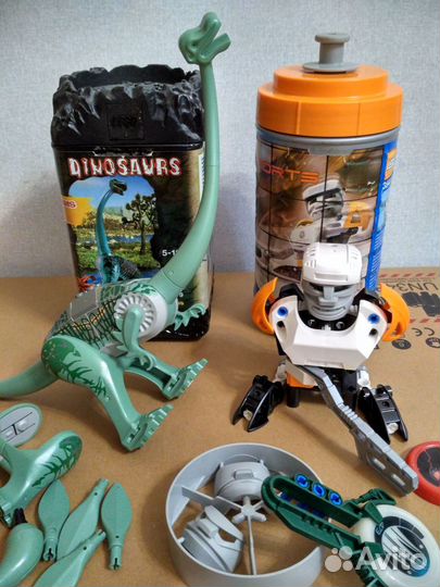 Динозавры и драконы.Роботы(разное)