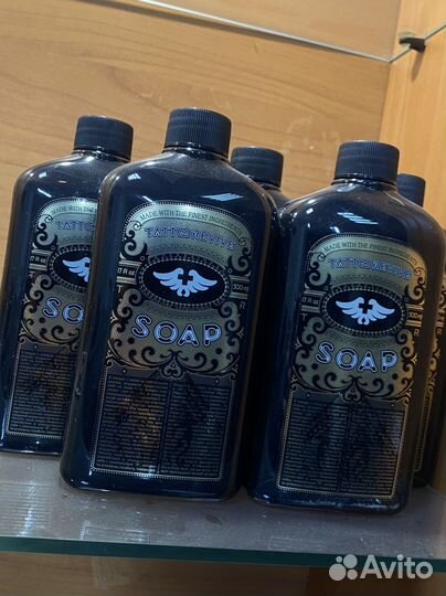 Антибактериальное мыло для обработки татуировки