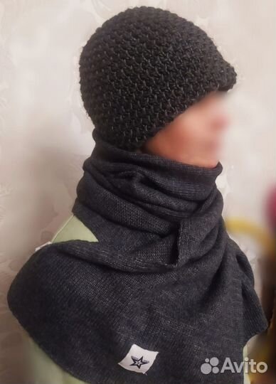 Комплект шарф+шапка