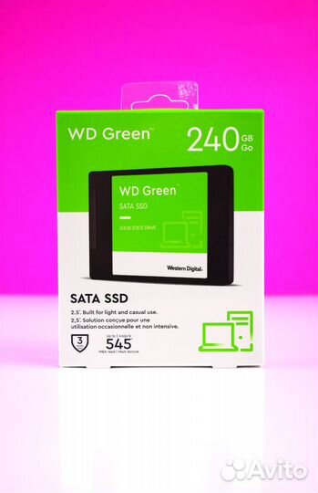Жесткий диск WD green 240GB GR 240GA-2 2,5