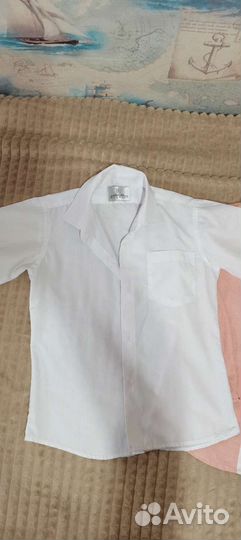 Рубашки на мальчика 134 140