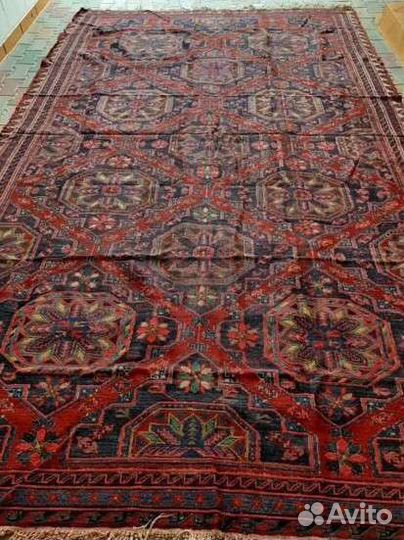 Ковер антикварный шерстяной ручной работы