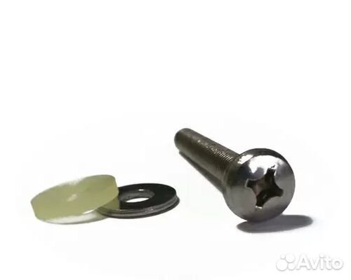 Винты для плавника Fin Screw M6 Ph3 Metal & Rubber