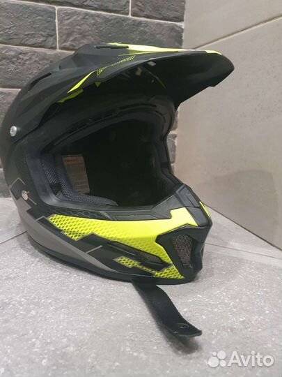 Мотошлем кроссовый детский HJS