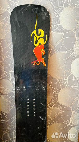 Жесткий сноуборд 163см