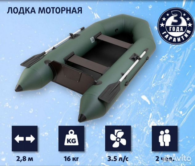 Лодка пвх под мотор новая