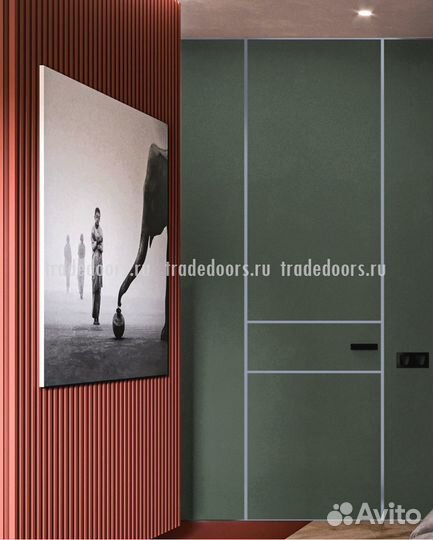 Двери invisible скрытого монтажа