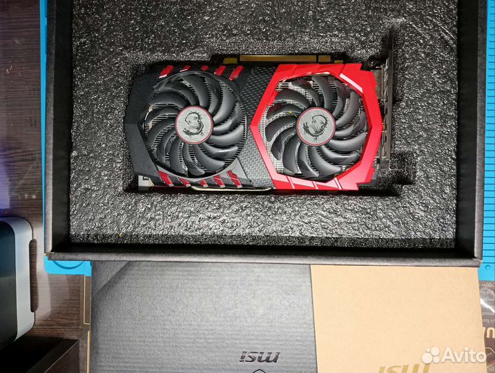 Видеокарта MSI GTX 1050 ti
