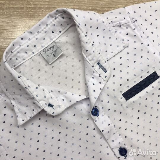 Стильные вещи h&m 98 р-р рубашка, джинсы