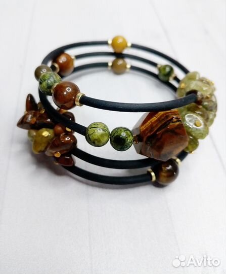 Браслет женский с натуральными камнями