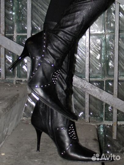 Винтажные сапоги чулки