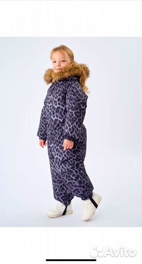 Зимний комбинезон для девочки 104