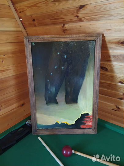 Картина Ню Новиков 70х50 1990 г