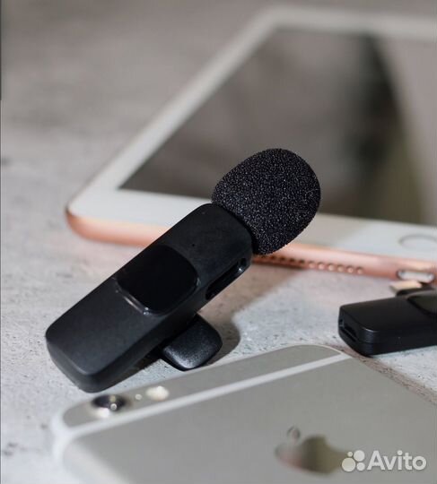 Микрофон петличный беспроводной