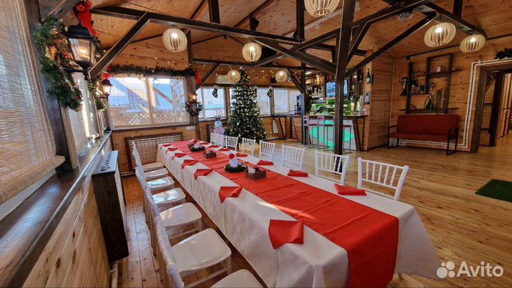 Тёплая беседка до 30 человек