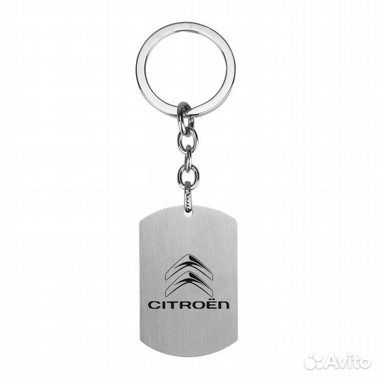 Брелок жетон для ключей с логотипом 