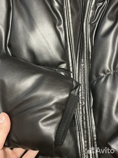 Куртка кожаная женская zara