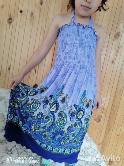 Платье для девочки 6. 7. 8 лет