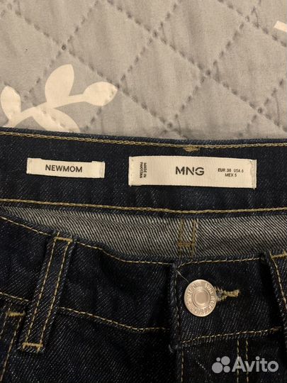 Джинсы mango mom 38