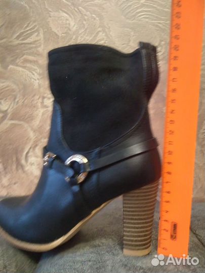 Ботильоны натуральная кожа