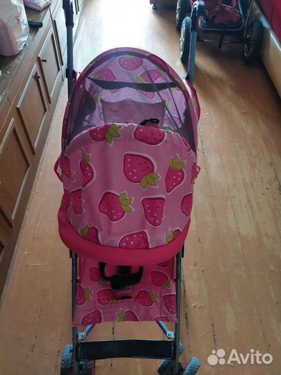 Детские санки коляска