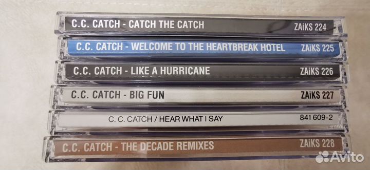 C.C.Catch полная дискография на cd 32 bit новые
