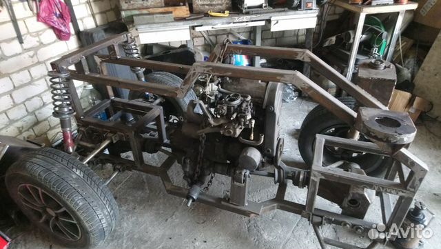 Квадроцикл самоделка