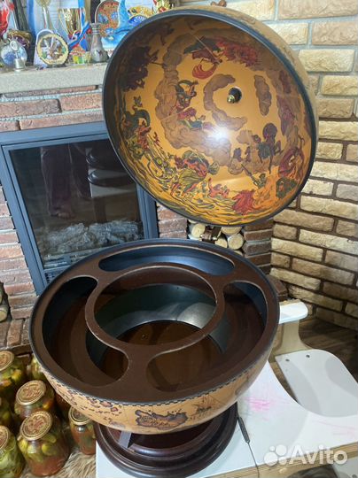 Мини бар глобус