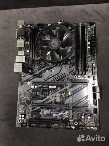Материнская плата gigabyte С процессором i3-8100 купить в Анапе ...