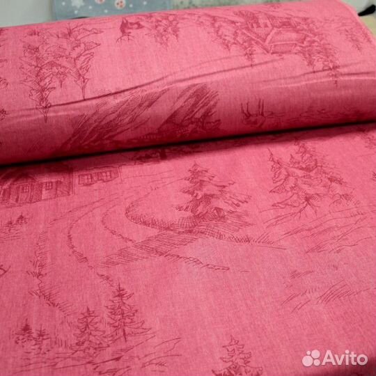 Ткань для постельного белья Альпийская сказка