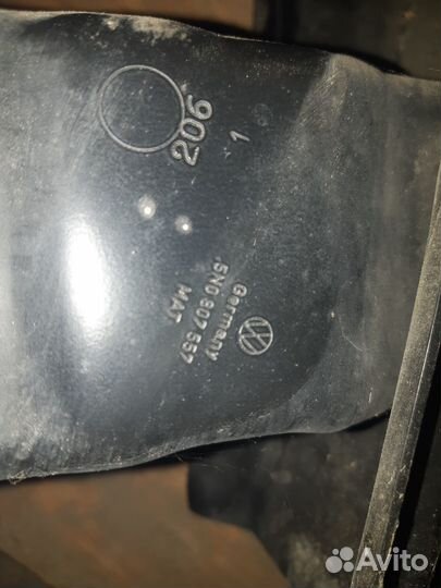 Задний усилитель бампера volkswagen tiguan