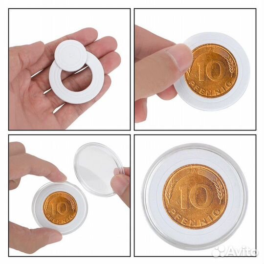 Футляр бокс ящик коробка шкатулка кейс для монет