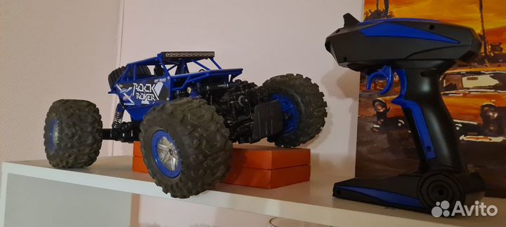 Радиоуправляемая машина, краулер, водозащита, 4wd